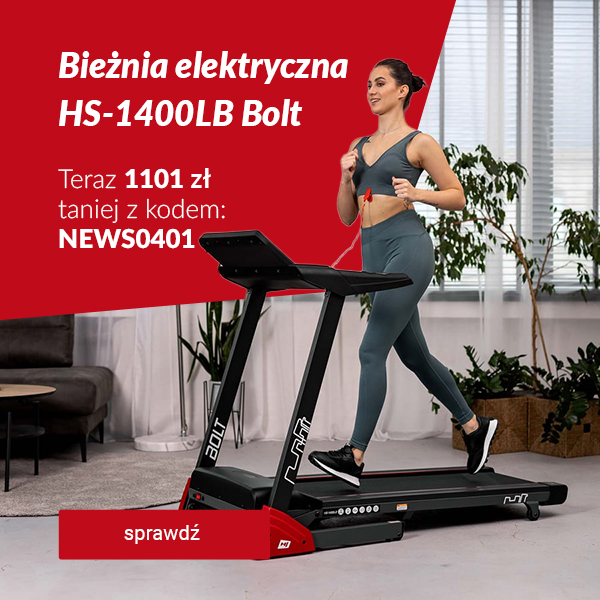 Bieżnia elektryczna HS-1400LB Bolt