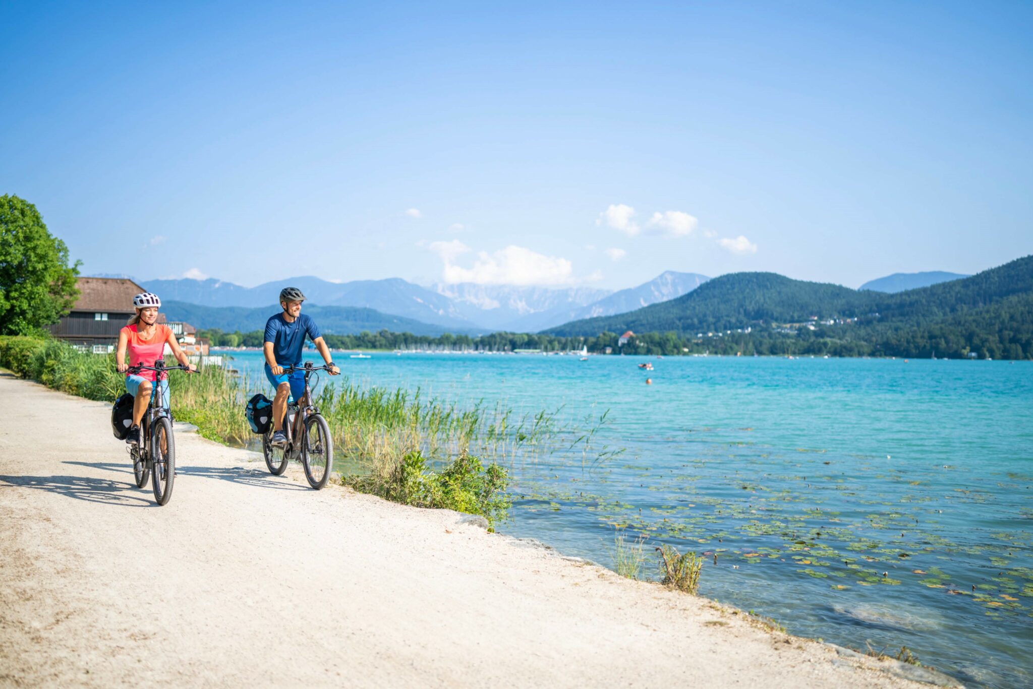 Genussradtour-am-Woerthersee-Radweg_Kaernten Werbung © Gert-Perauer